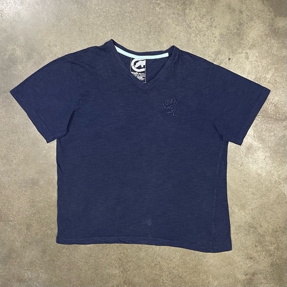 Ecko Unlimited Y2K Embroidered Logo Skater T-Shirt - Picture 2 of 8